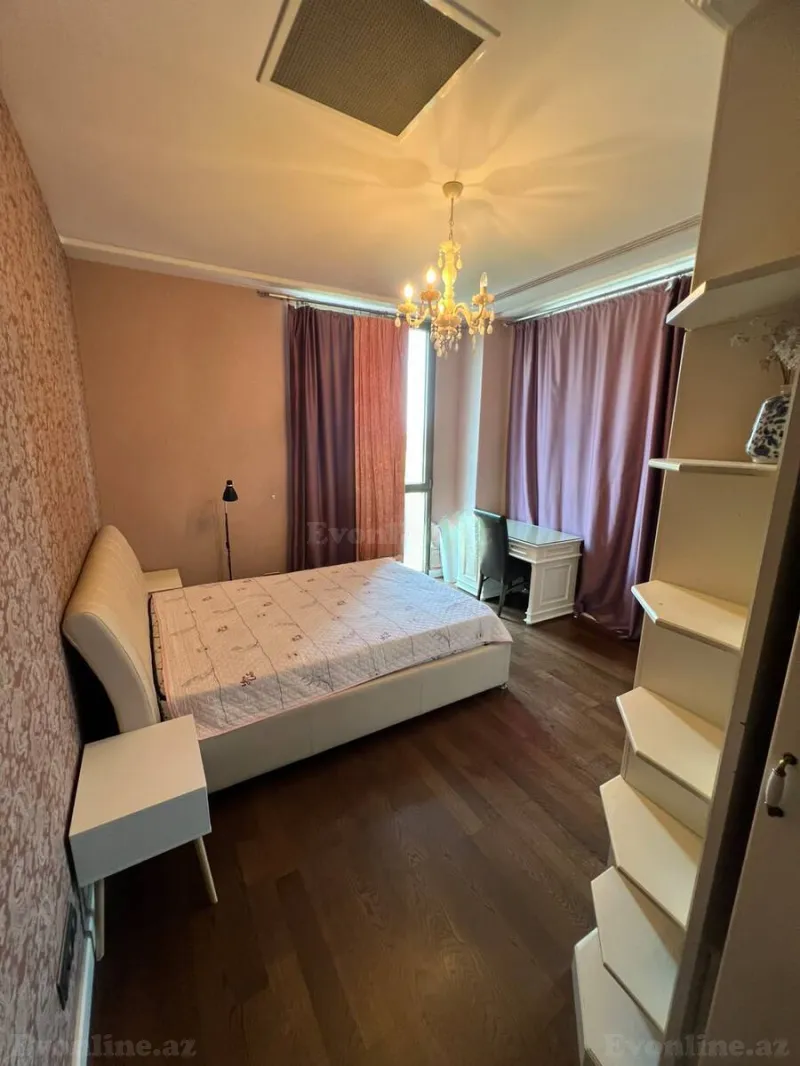 Kirayə verilir 5 otaqlı Mənzil Yeni tikili 200 m² Səbail r. - şəkil 6