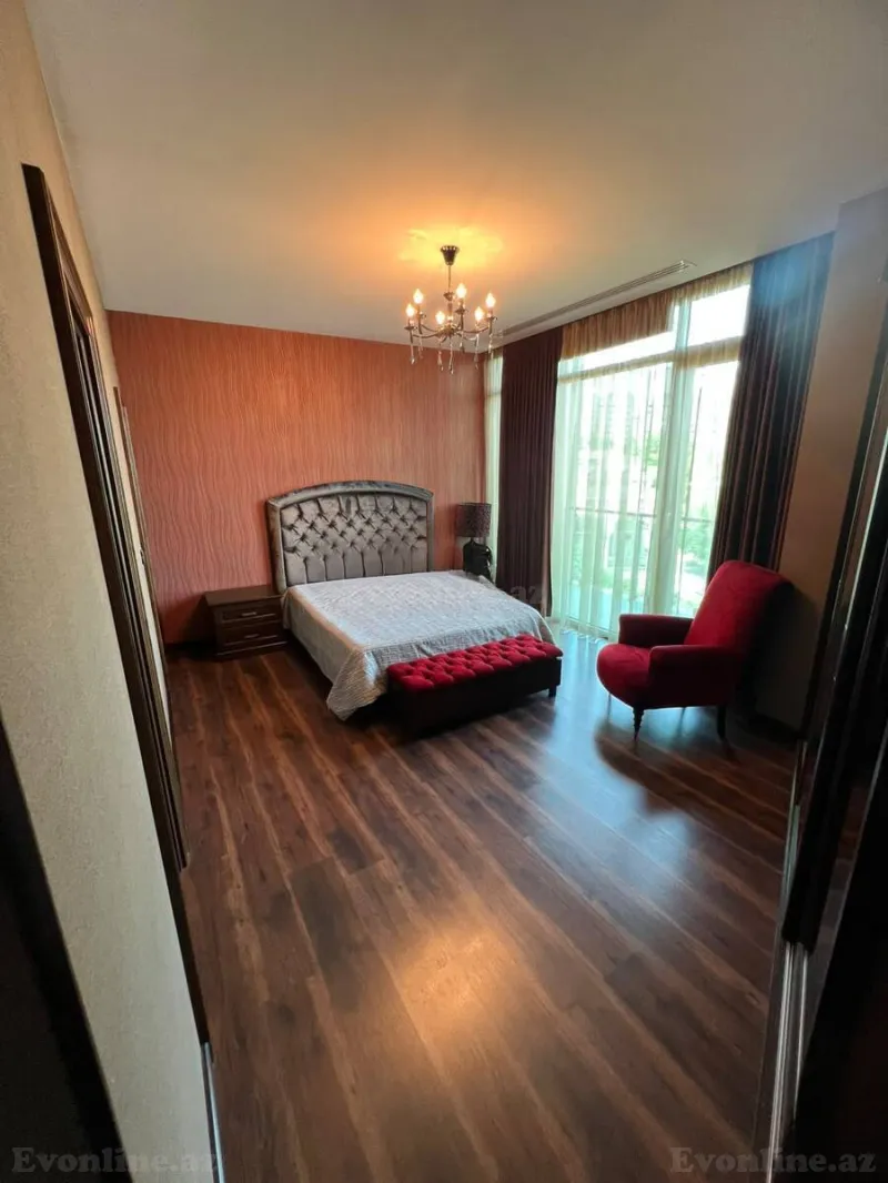Kirayə verilir 5 otaqlı Mənzil Yeni tikili 200 m² Səbail r. - şəkil 8