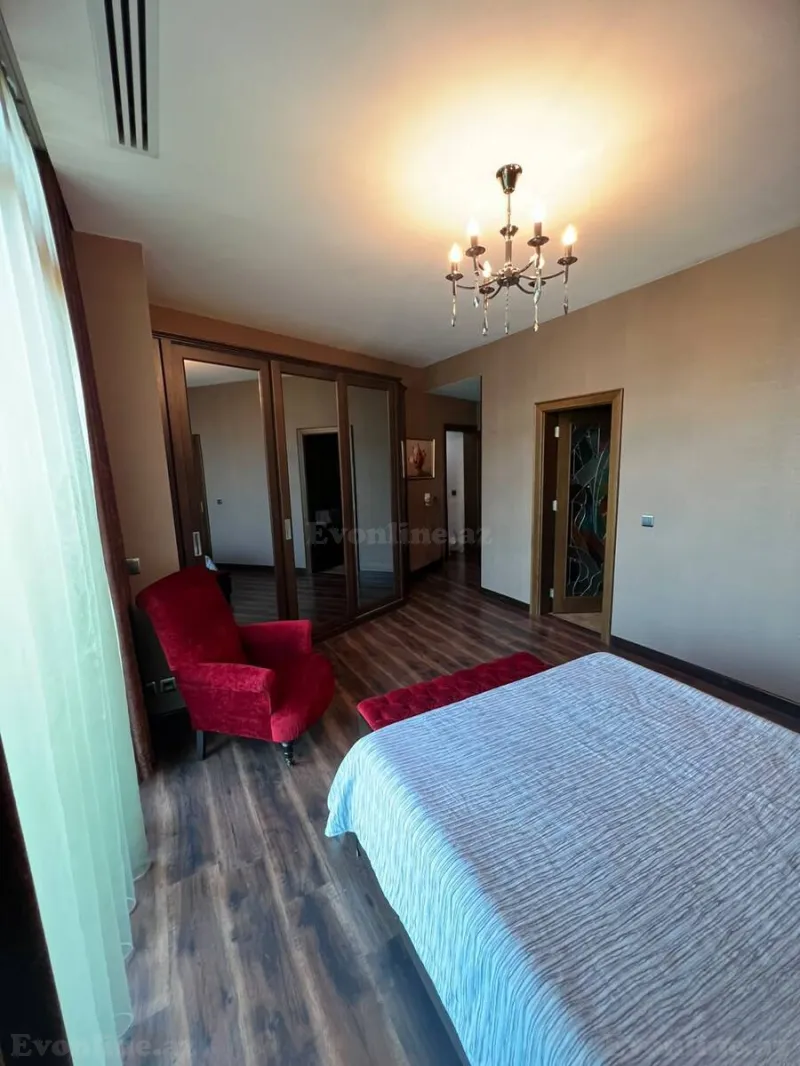 Kirayə verilir 5 otaqlı Mənzil Yeni tikili 200 m² Səbail r. - şəkil 9