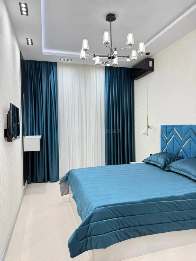 Kirayə verilir 2 otaqlı Mənzil Yeni tikili 60 m² Dərnəgül m. - şəkil 3