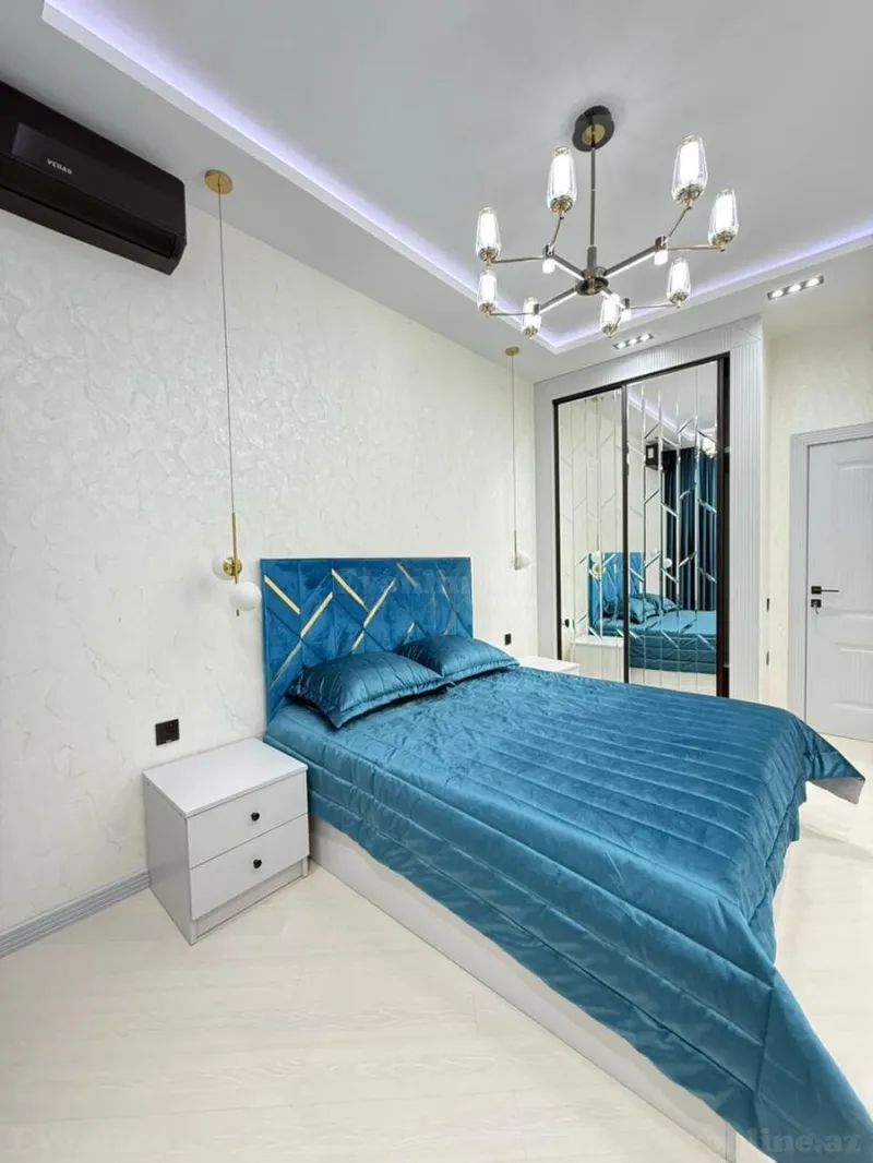 Kirayə verilir 2 otaqlı Mənzil Yeni tikili 60 m² Dərnəgül m. - şəkil 4