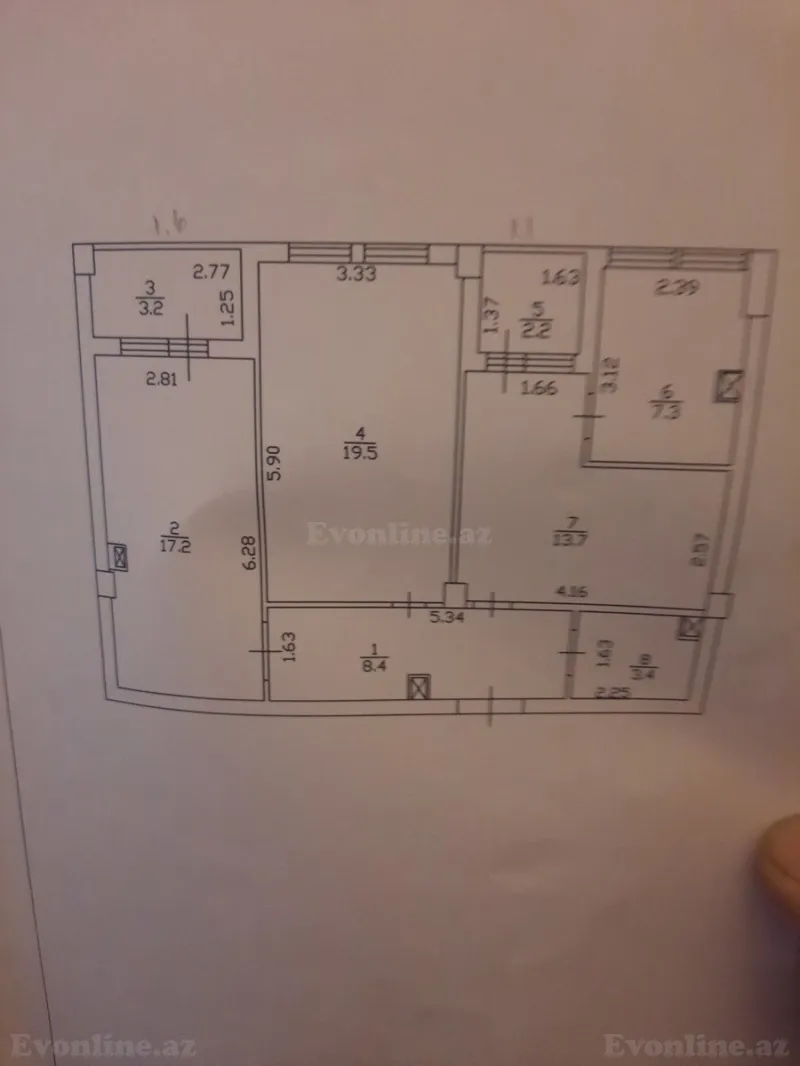 Satılır 3 otaqlı Mənzil Yeni tikili 72.2 m² Sumqayıt - şəkil 28