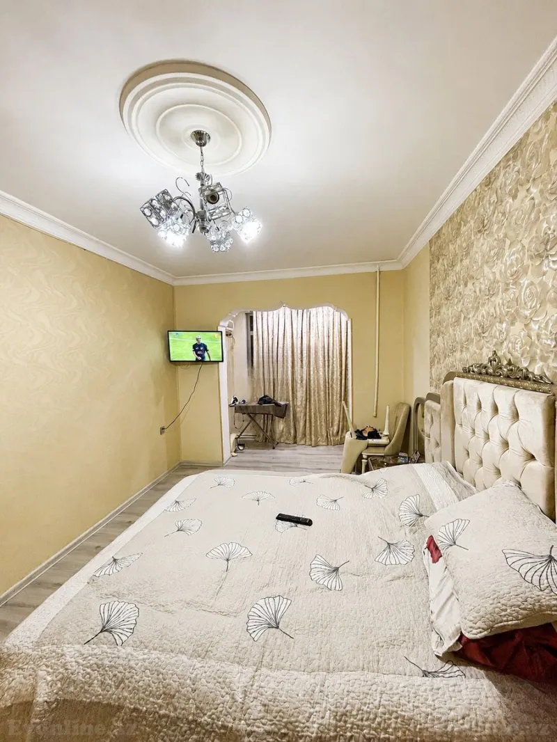Satılır 5 otaqlı Mənzil Yeni tikili 105 m² İnşaatçılar m. - şəkil 8