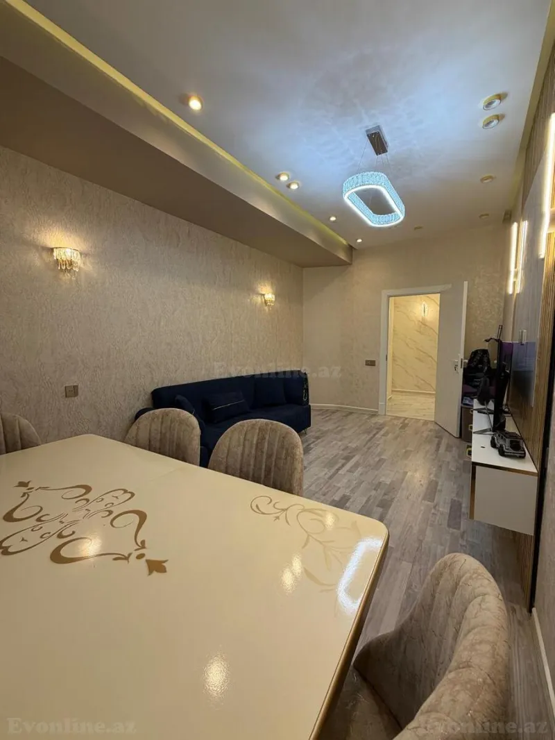 Satılır 2 otaqlı Mənzil Yeni tikili 80 m² Həzi Aslanov m. - şəkil 2