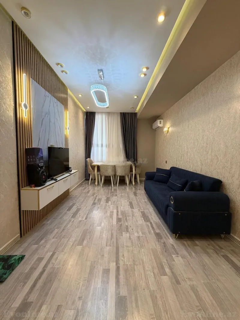Satılır 2 otaqlı Mənzil Yeni tikili 80 m² Həzi Aslanov m. - şəkil 3