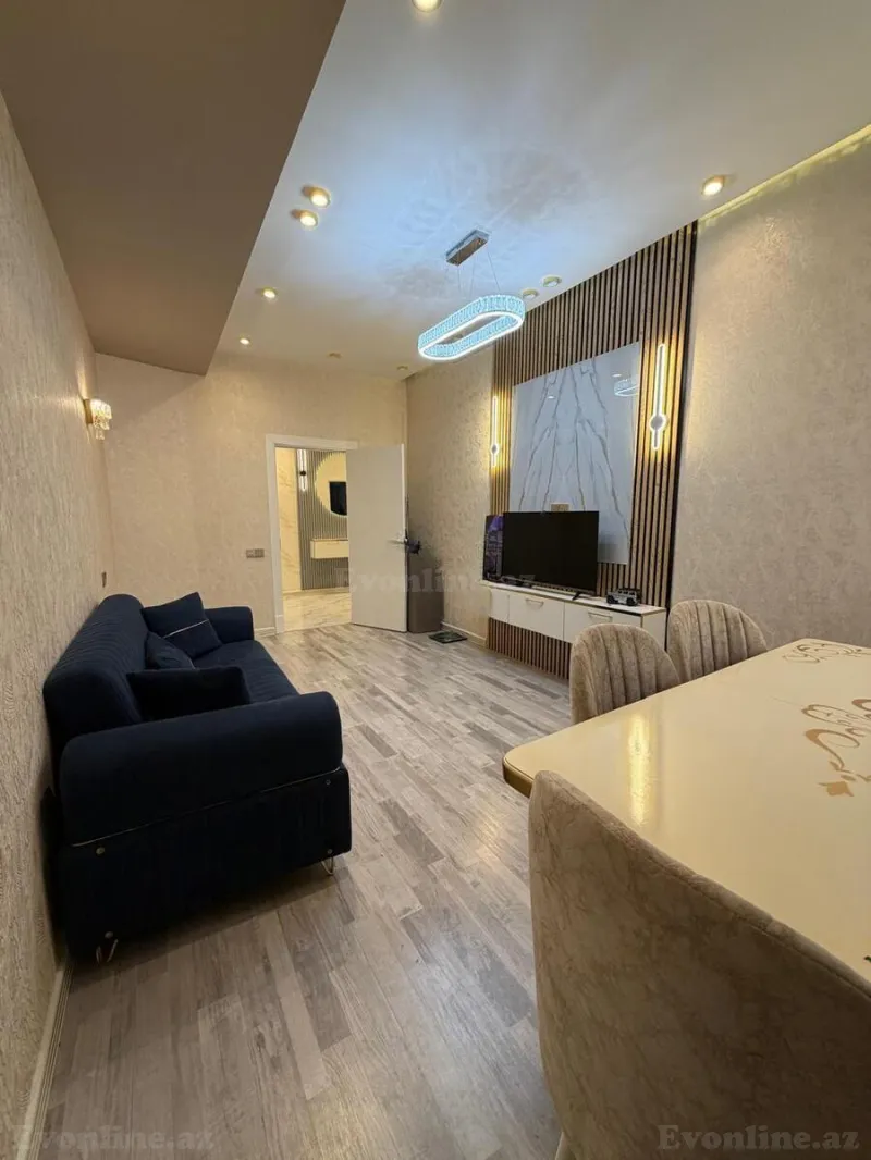 Satılır 2 otaqlı Mənzil Yeni tikili 80 m² Həzi Aslanov m. - şəkil 4