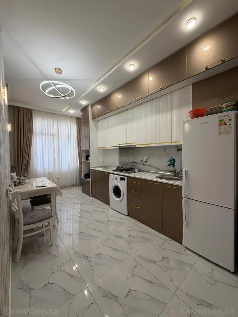 Satılır 2 otaqlı Mənzil Yeni tikili 80 m² Həzi Aslanov m. - şəkil 12