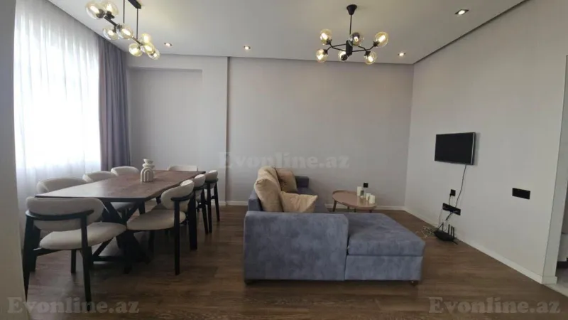 Satılır 3 otaqlı Mənzil Yeni tikili 110 m² Həzi Aslanov m. - şəkil 2