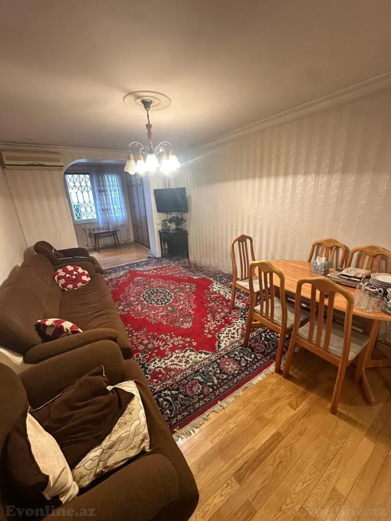 Kirayə verilir 2 otaqlı Mənzil Köhnə tikili 50 m² Nizami m. - şəkil 2