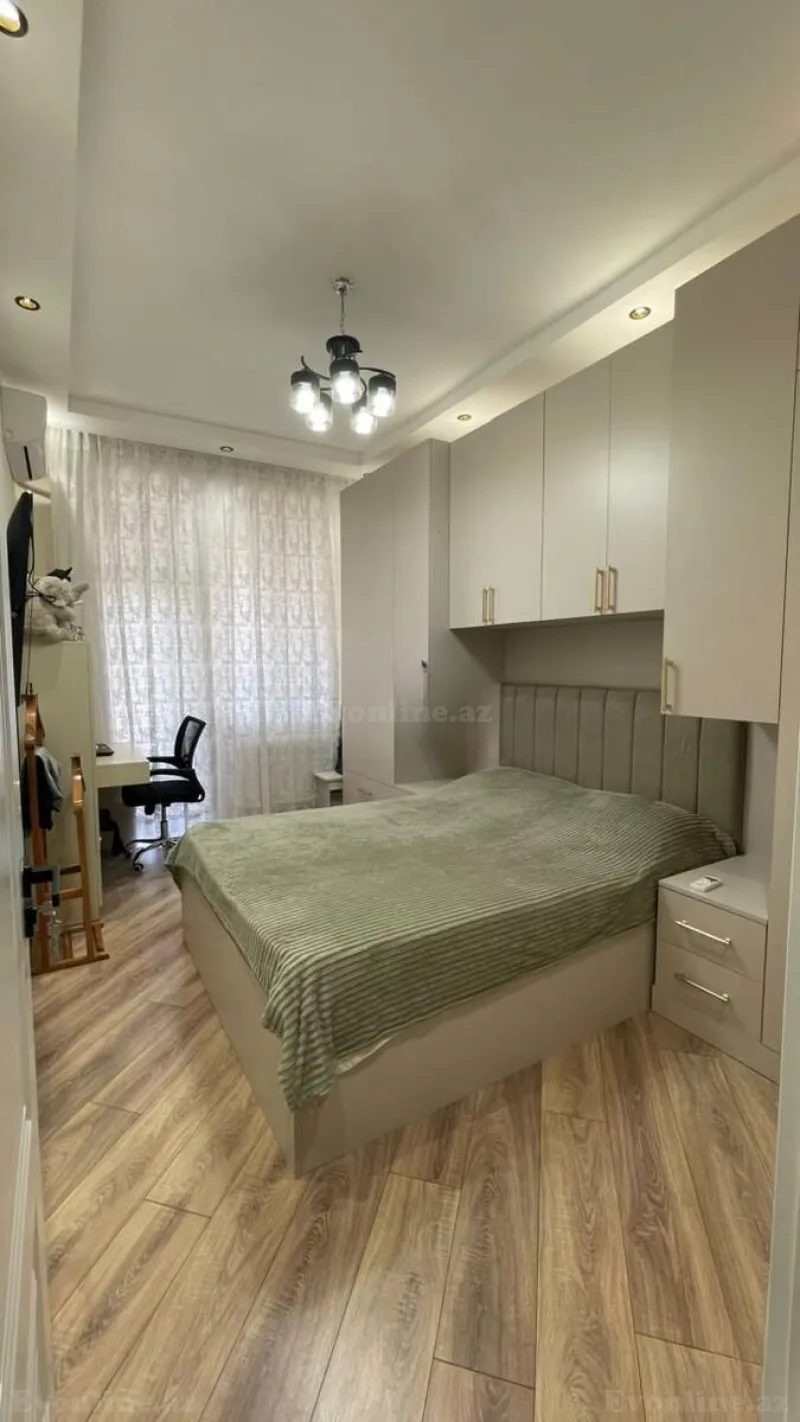 Satılır 2 otaqlı Mənzil Yeni tikili 55 m² Həzi Aslanov m. - şəkil 4
