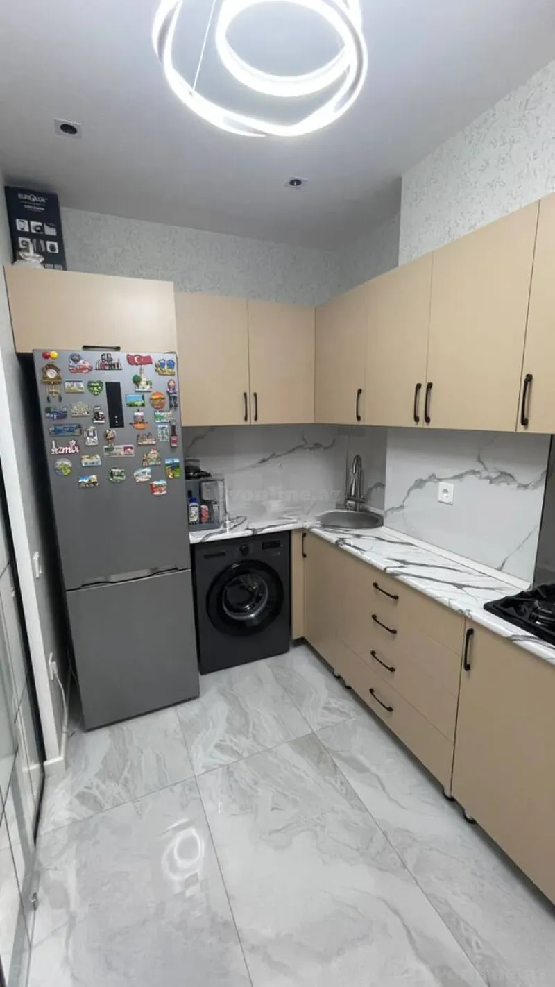 Satılır 2 otaqlı Mənzil Yeni tikili 55 m² Həzi Aslanov m. - şəkil 7
