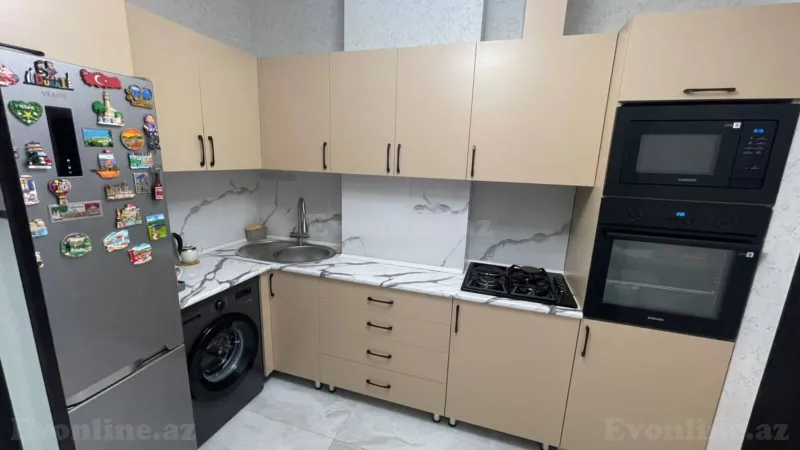 Satılır 2 otaqlı Mənzil Yeni tikili 55 m² Həzi Aslanov m. - şəkil 8