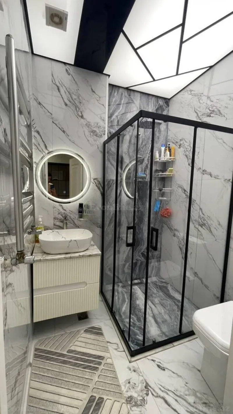 Satılır 2 otaqlı Mənzil Yeni tikili 55 m² Həzi Aslanov m. - şəkil 12