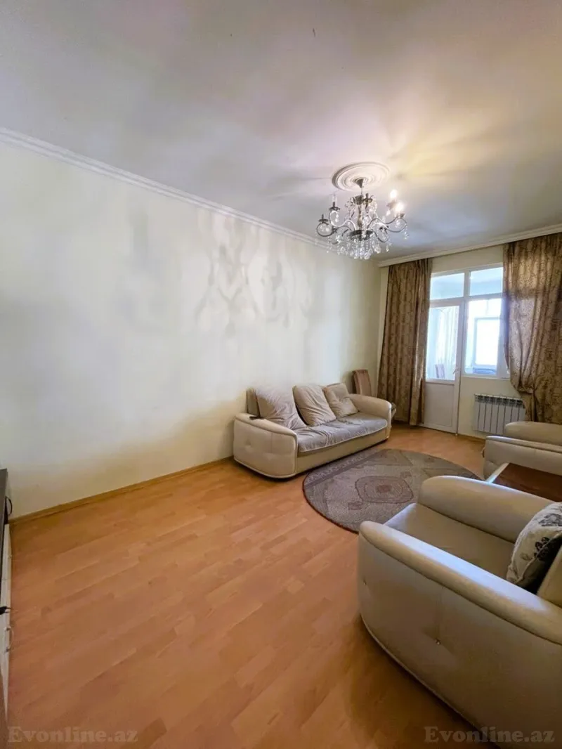 Kirayə verilir 2 otaqlı Mənzil Yeni tikili 60 m² Nəsimi m. - şəkil 3