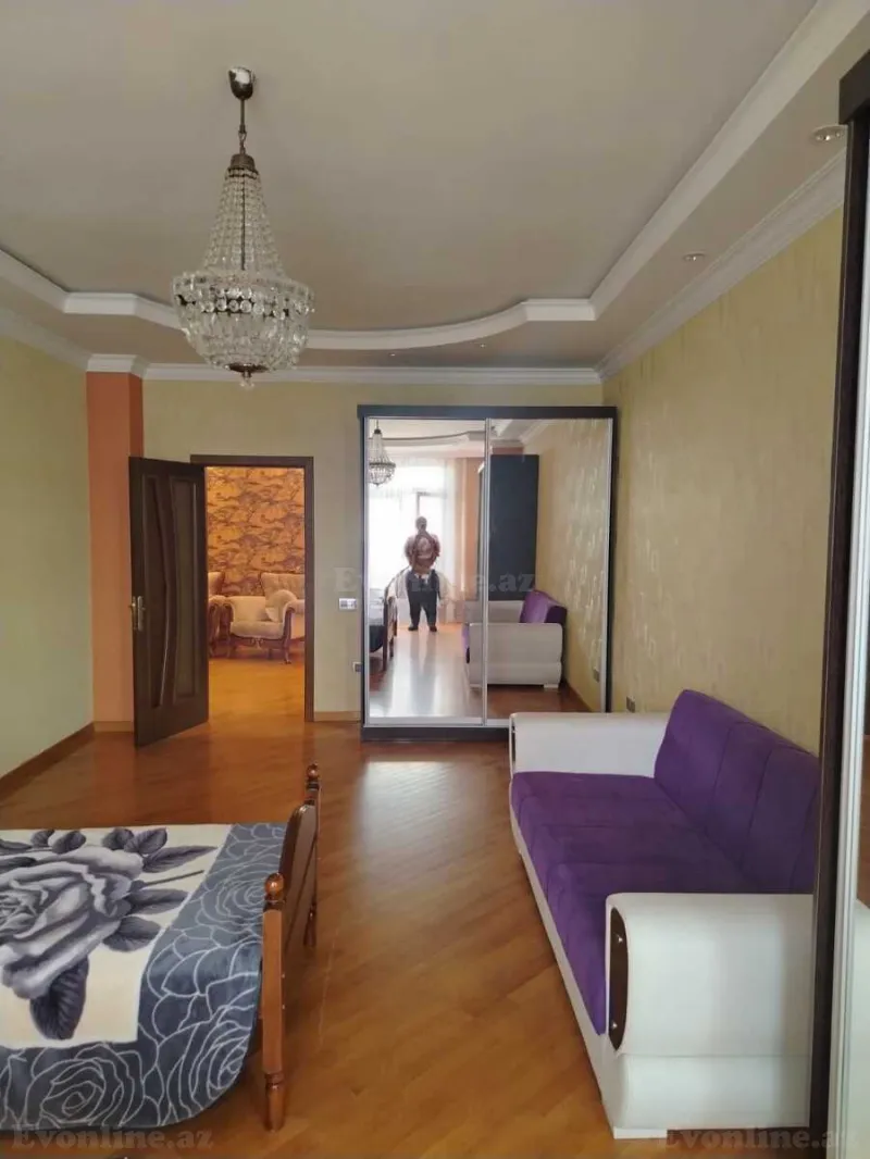Satılır 2 otaqlı Mənzil Yeni tikili 125 m² Nəsimi r. - şəkil 4