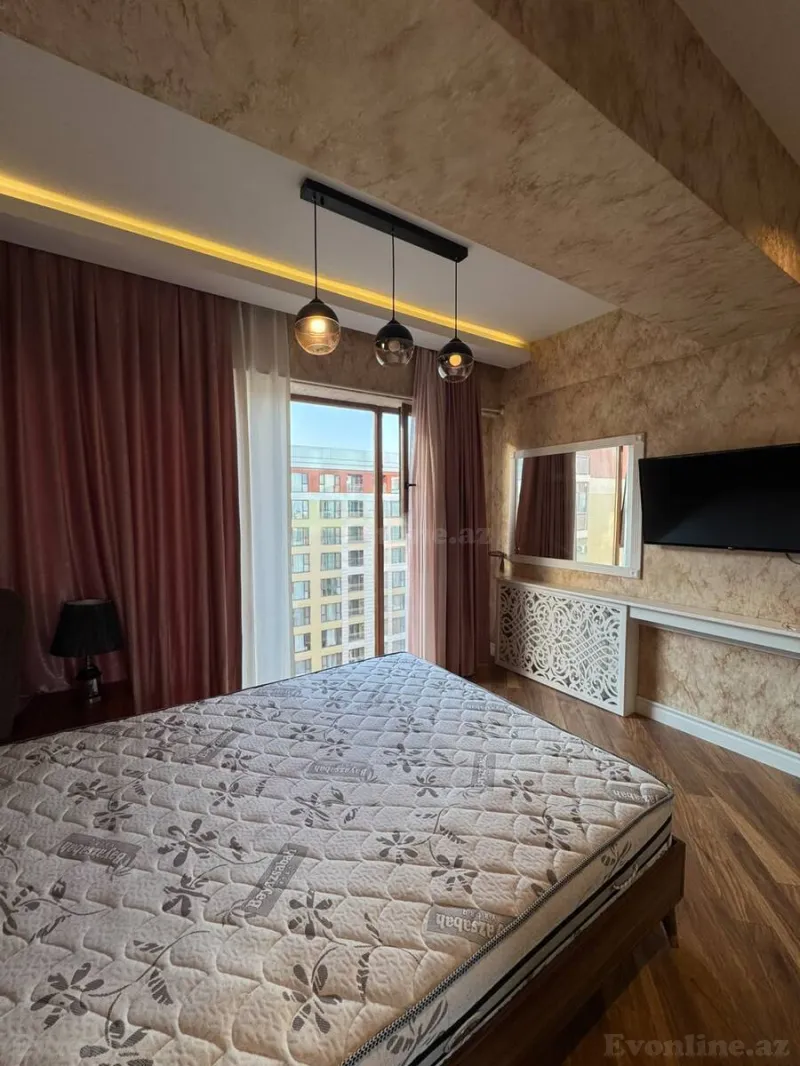Kirayə verilir 3 otaqlı Mənzil Yeni tikili 110 m² Xətai r. - şəkil 9