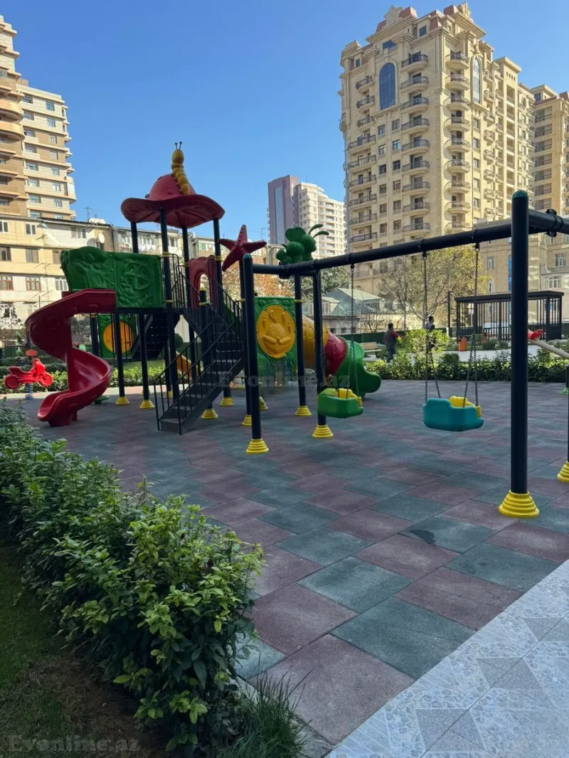 Satılır 3 otaqlı Mənzil Yeni tikili 119 m² Nizami m. - şəkil 4