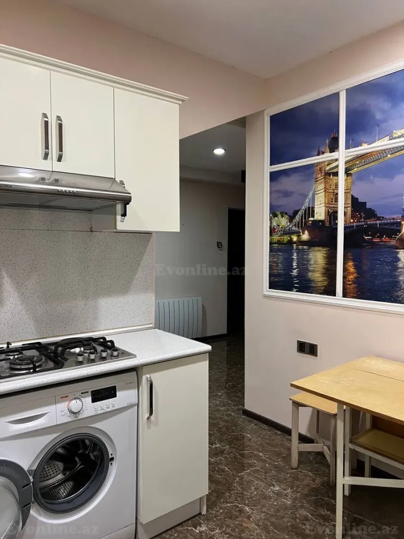 Kirayə verilir 3 otaqlı Mənzil Yeni tikili 80 m² Həzi Aslanov m. - şəkil 11