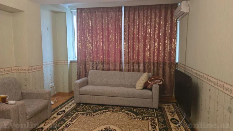 Satılır 3 otaqlı Mənzil Köhnə tikili 90 m² İnşaatçılar m. - şəkil 2