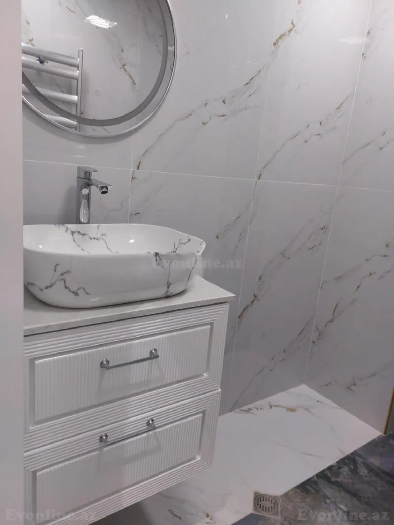 Satılır 3 otaqlı Mənzil Yeni tikili 93 m² Memar Əcəmi m. - şəkil 6