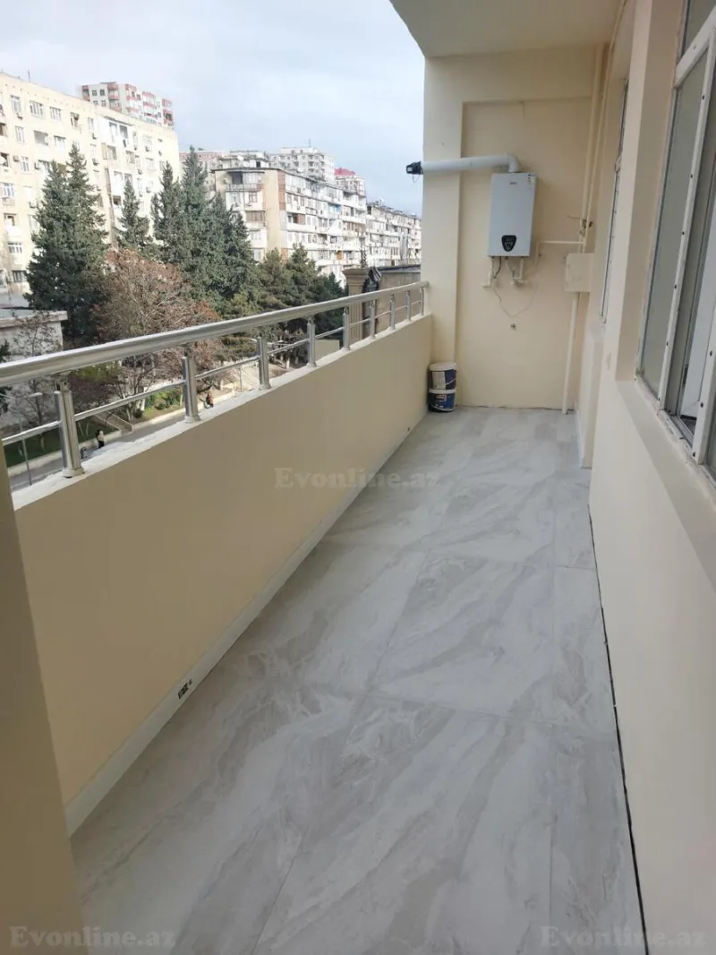 Satılır 3 otaqlı Mənzil Yeni tikili 93 m² Memar Əcəmi m. - şəkil 15
