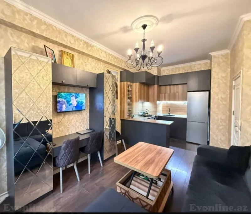 2 otaqlı Mənzil 49 m² Yeni Günəşli Satılır