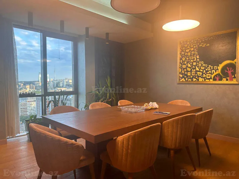 Kirayə verilir 5 otaqlı Mənzil Yeni tikili 250 m² Nizami m. - şəkil 3
