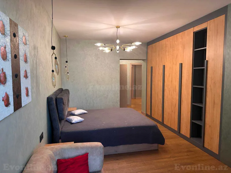 Kirayə verilir 5 otaqlı Mənzil Yeni tikili 250 m² Nizami m. - şəkil 5