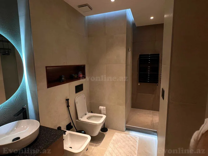 Kirayə verilir 5 otaqlı Mənzil Yeni tikili 250 m² Nizami m. - şəkil 16