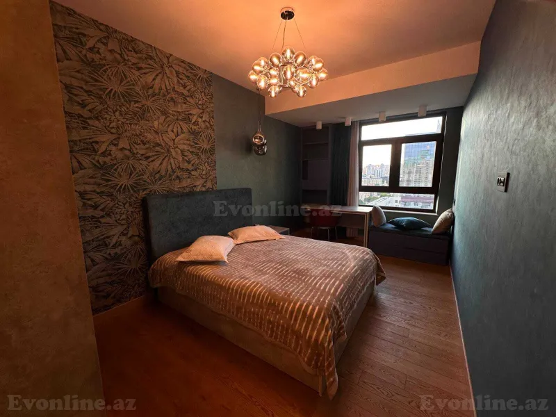 Kirayə verilir 5 otaqlı Mənzil Yeni tikili 250 m² Nizami m. - şəkil 21
