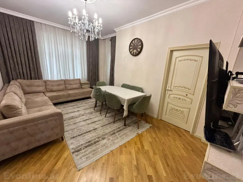 Kirayə verilir 2 otaqlı Mənzil Yeni tikili 80 m² Nəsimi r. - şəkil 4