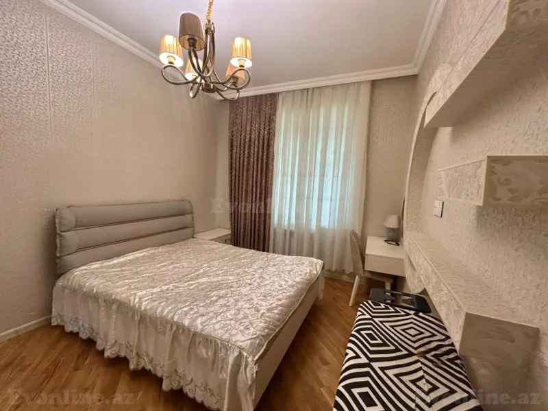 Kirayə verilir 2 otaqlı Mənzil Yeni tikili 80 m² Nəsimi r. - şəkil 8