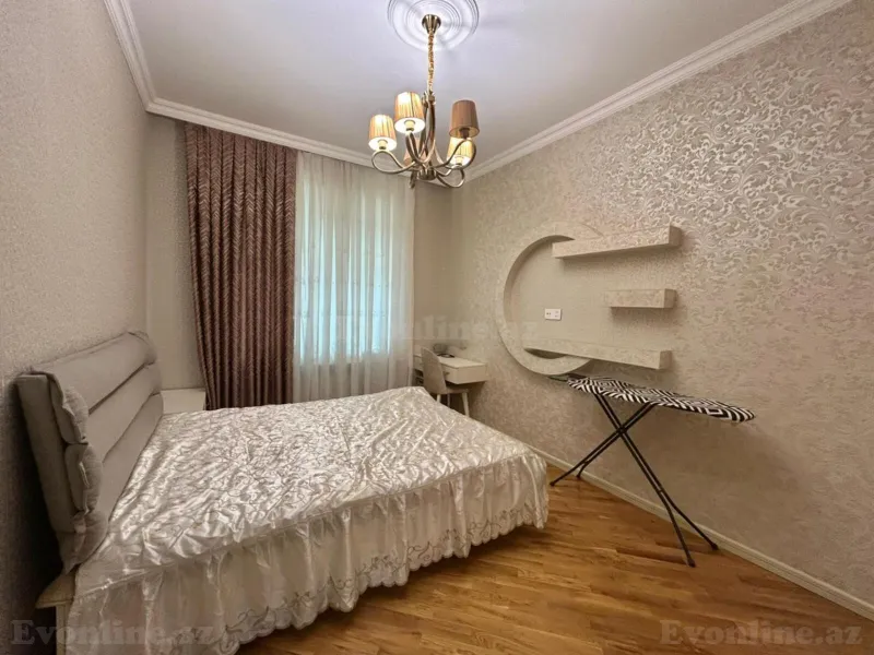 Kirayə verilir 2 otaqlı Mənzil Yeni tikili 80 m² Nəsimi r. - şəkil 9