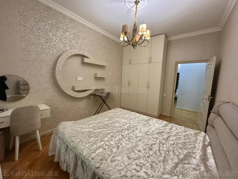 Kirayə verilir 2 otaqlı Mənzil Yeni tikili 80 m² Nəsimi r. - şəkil 10