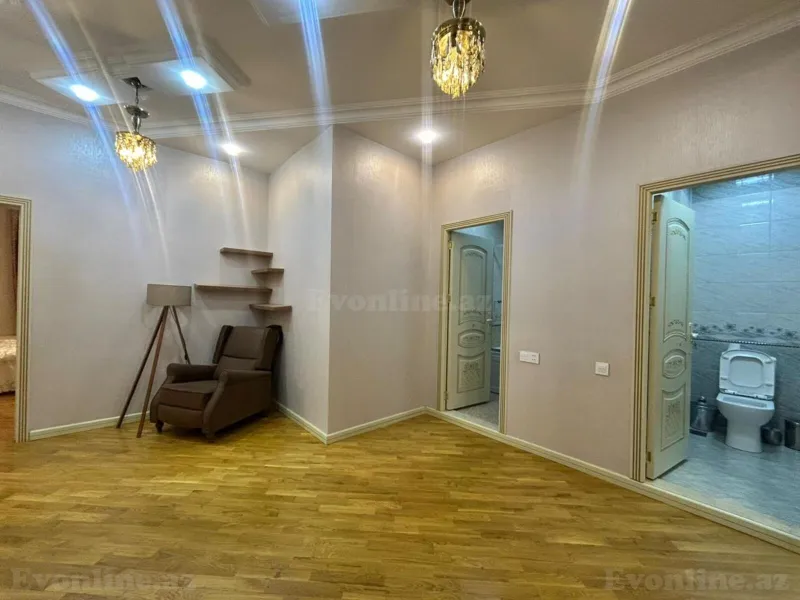 Kirayə verilir 2 otaqlı Mənzil Yeni tikili 80 m² Nəsimi r. - şəkil 12