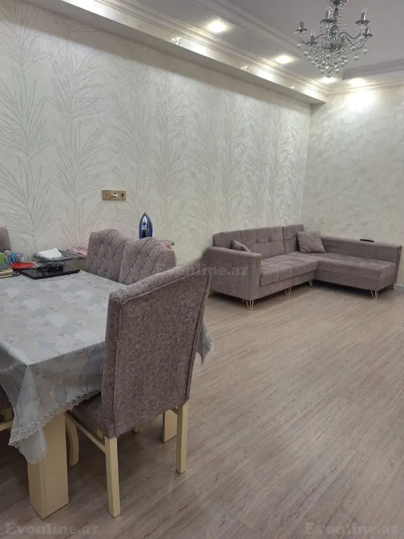 Kirayə verilir 2 otaqlı Mənzil Yeni tikili 66 m² Qara Qarayev m. - şəkil 2
