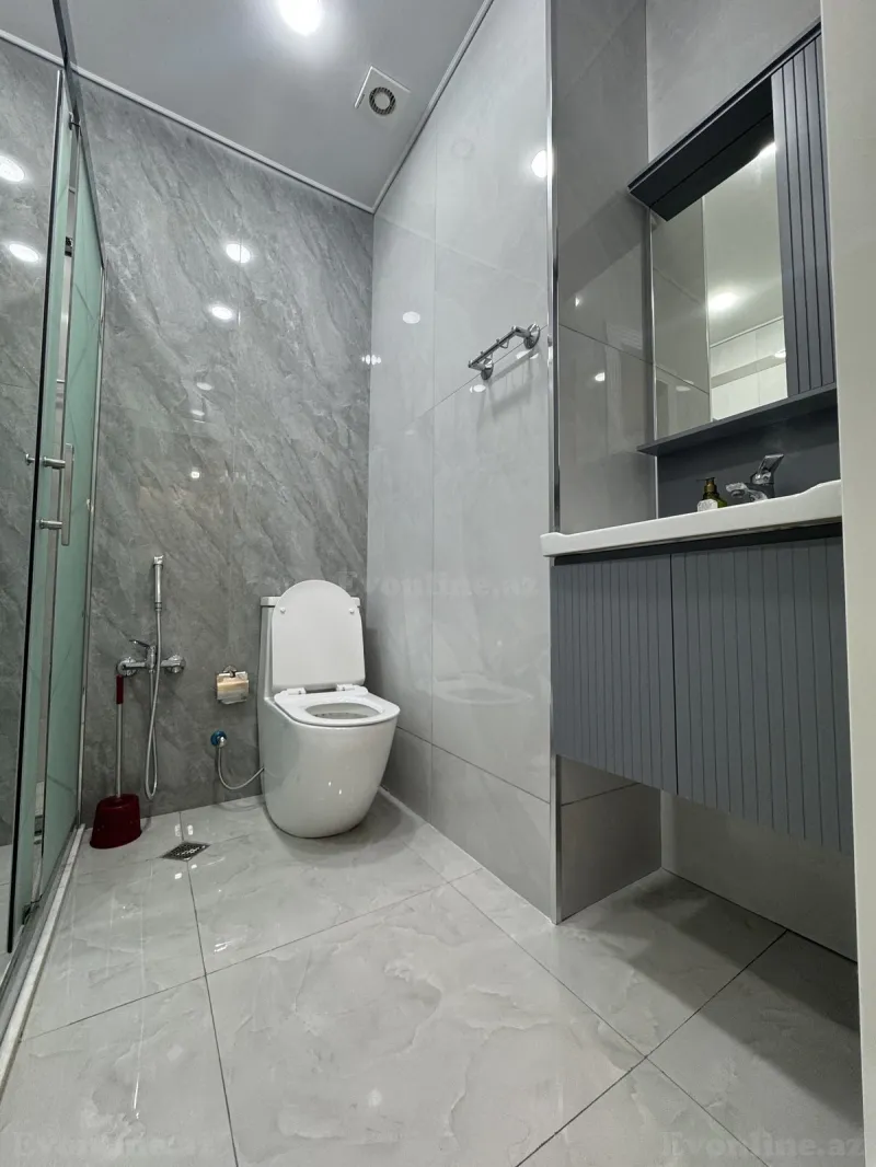 Kirayə verilir 2 otaqlı Mənzil Yeni tikili 80 m² Əhmədli m. - şəkil 10