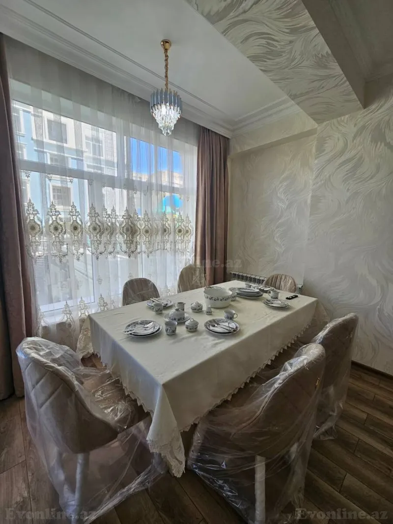 Kirayə verilir 2 otaqlı Mənzil Yeni tikili 70 m² Nəsimi r. - şəkil 4
