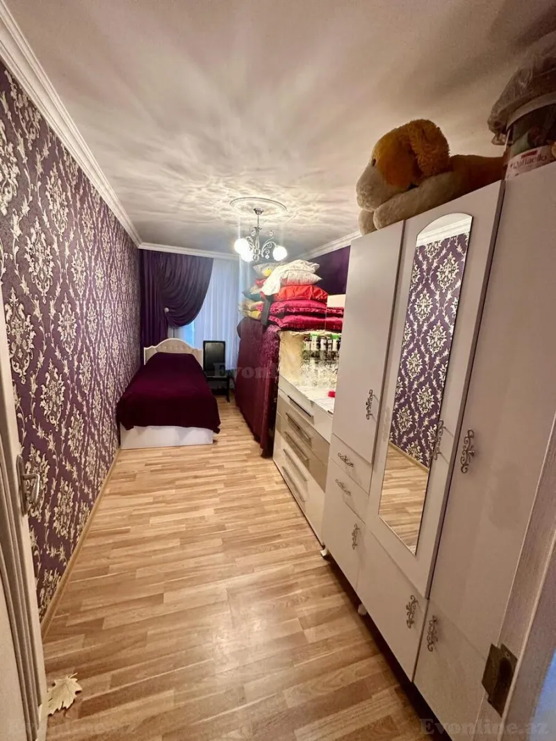 Satılır 3 otaqlı Mənzil Köhnə tikili 75 m² Qara Qarayev m. - şəkil 4