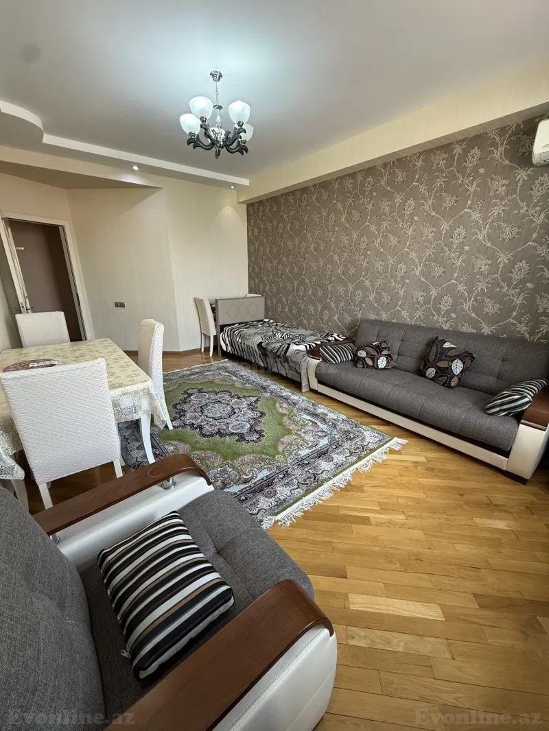 Kirayə verilir 2 otaqlı Mənzil Yeni tikili 60 m² Qara Qarayev m. - şəkil 4