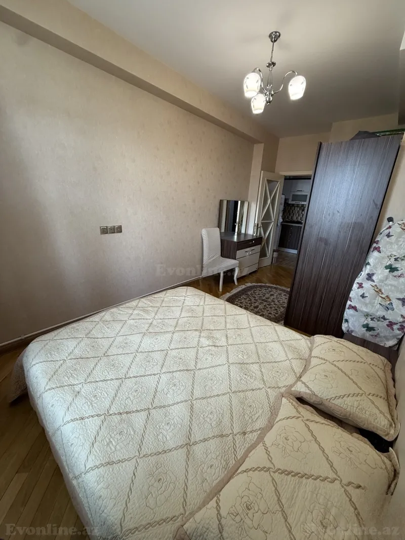 Kirayə verilir 2 otaqlı Mənzil Yeni tikili 60 m² Qara Qarayev m. - şəkil 5