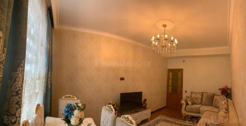 Kirayə verilir 3 otaqlı Mənzil Yeni tikili 88 m² İnşaatçılar m. - şəkil 2