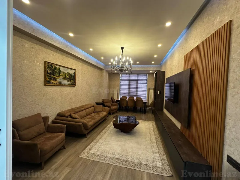 Kirayə verilir 3 otaqlı Mənzil Yeni tikili 100 m² İnşaatçılar m. - şəkil 2