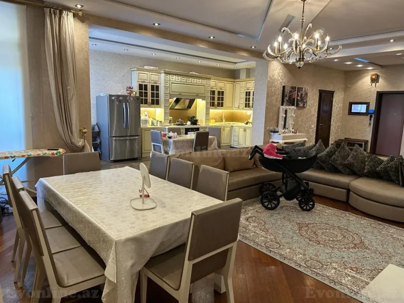 Satılır 4 otaqlı Mənzil Yeni tikili 160 m² Nəsimi r. - şəkil 2