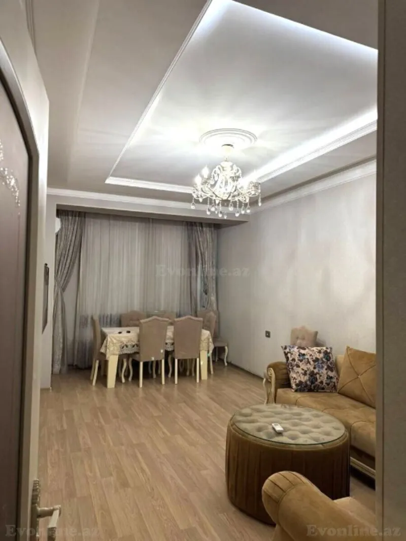 Kirayə verilir 2 otaqlı Mənzil Yeni tikili 80 m² İnşaatçılar m.