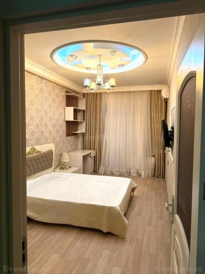Kirayə verilir 2 otaqlı Mənzil Yeni tikili 80 m² İnşaatçılar m. - şəkil 3