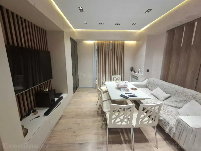 Satılır 2 otaqlı Mənzil Yeni tikili 64 m² Nəsimi r. - şəkil 2