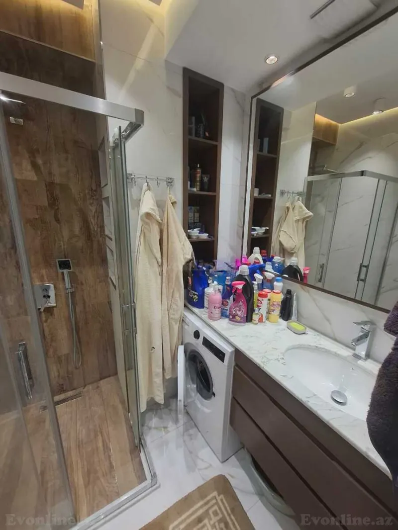 Satılır 2 otaqlı Mənzil Yeni tikili 64 m² Nəsimi r. - şəkil 14