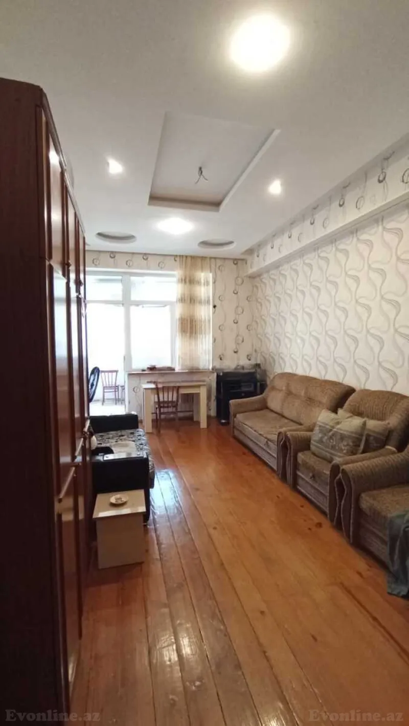 Kirayə verilir 2 otaqlı Mənzil Yeni tikili 70 m² Həzi Aslanov m. - şəkil 2