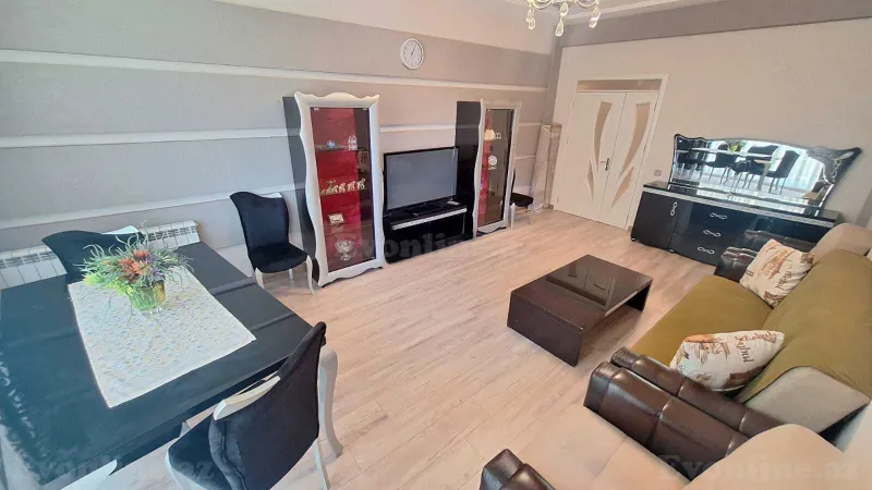 Kirayə verilir 2 otaqlı Mənzil Yeni tikili 80 m² Xətai r. - şəkil 3